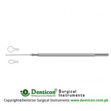 Blumenthal Conjunctiva Dissector With Blunt Disc Shaped Tip Stainless Steel, 13 cm - 5"